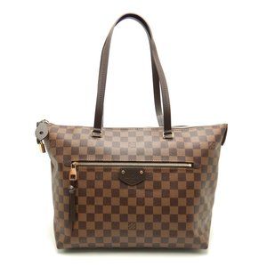 Louis Vuitton Damier Jena MM Ebene Shoulder Bag Brown